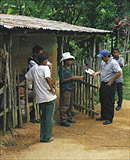 Consulting with farmers